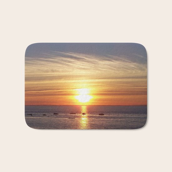 Gaspesie Sunset Bath Mat