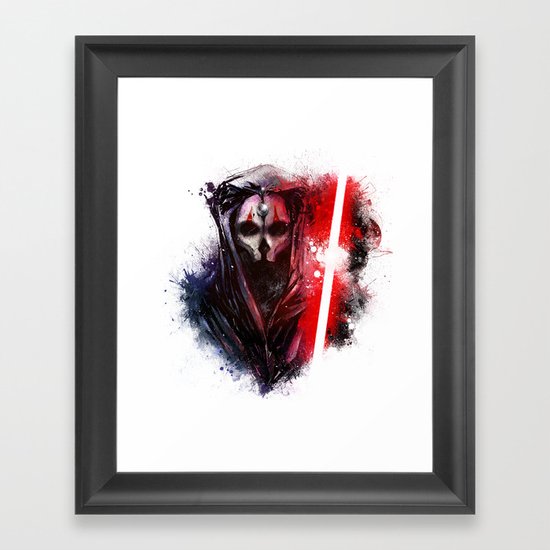 Darth Nihilus Framed Art Print