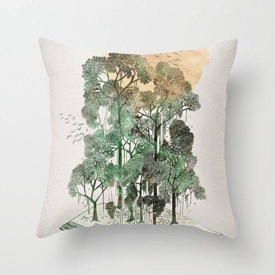 Jungle Book Throw Pillow