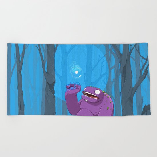Ghost of Mello Marsh Beach Towel