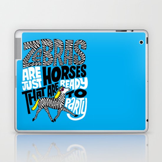 Party Horses Laptop & iPad Skin