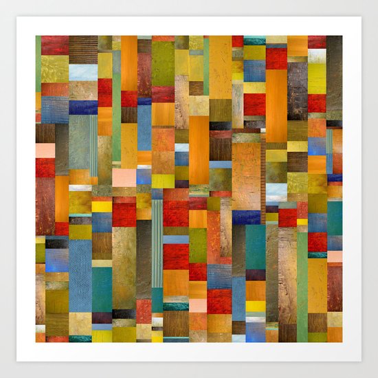 Pieces Parts Art Print