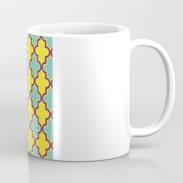 Patterned QuatreFoil Coffee Mug