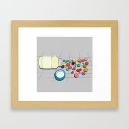 Misa's prescription Framed Art Print