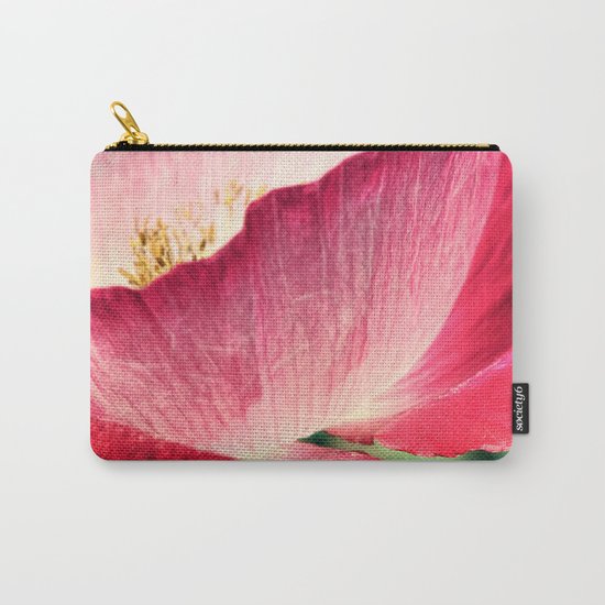Red Poppy in Sunlight Carry-All Pouch