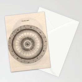 Art from Thomas Wright's "An Original Theory or New Hypothesis of the Universe," 1750 Stationery Card