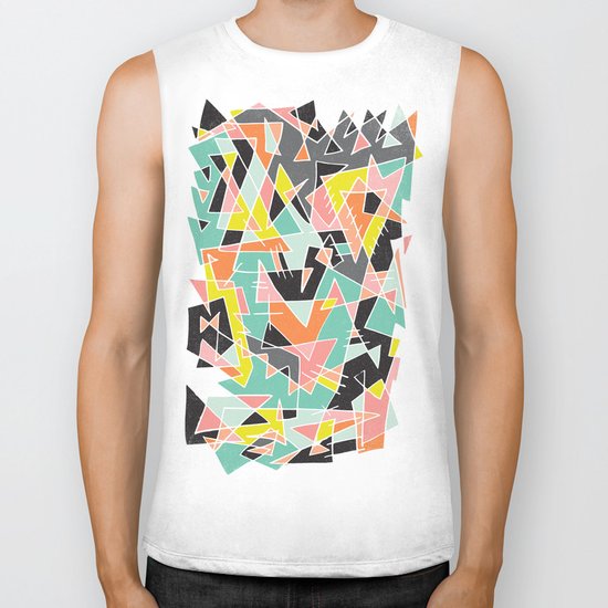 ABSTRACT 3 Biker Tank