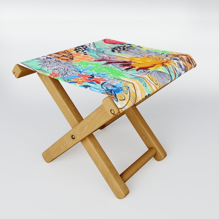 All The Fruits Folding Stool