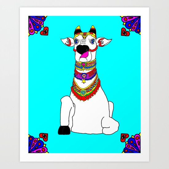 The Holy Cow Art Print