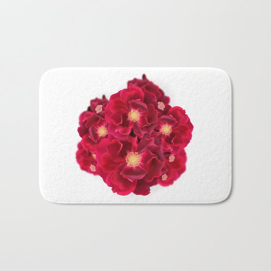 Floral Ink Bath Mat
