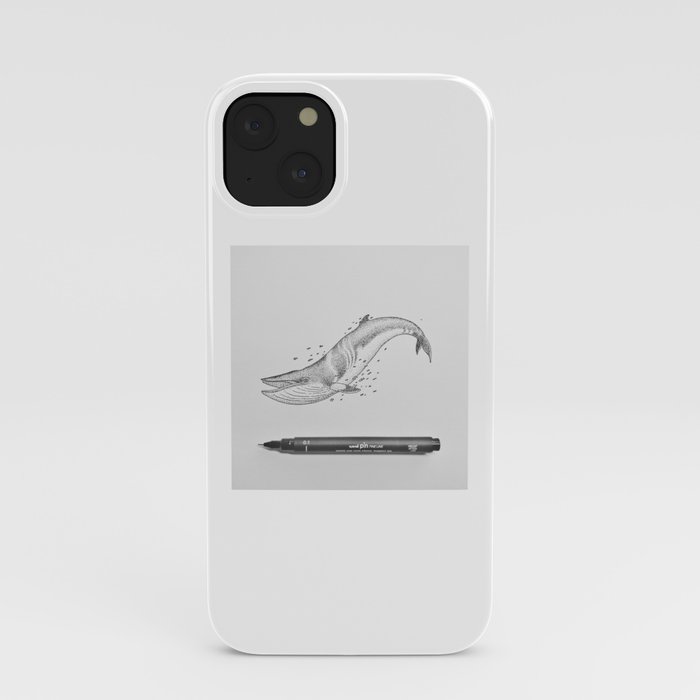 Minke Whale Soul iPhone Case