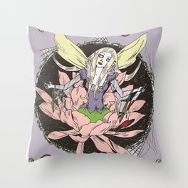 Frightful Fairy Throw Pillow