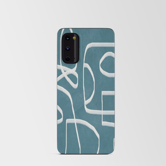 Abstract Line 40 Android Card Case