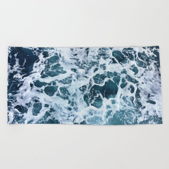 Blue Sea Beach Towel