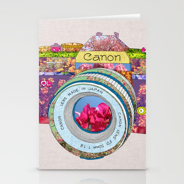 FLORAL CAN0N Stationery Cards