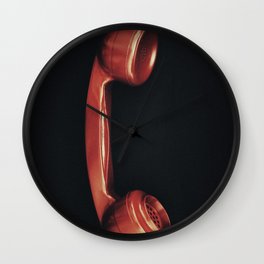 Vintage Telephone Receiver Wall Clock