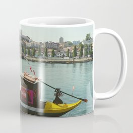 Rabelo boat Douro river | Authentic portuguese ship | Ribeira Porto Portugal Mug