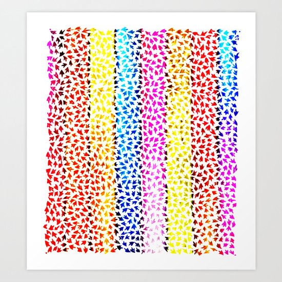 Color Block Art Print