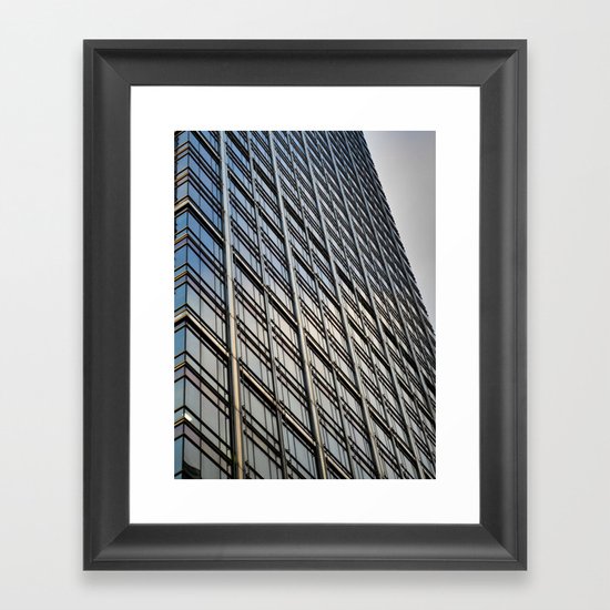 Skyscraper Abstract Framed Art Print