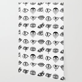 bw eyes Wallpaper