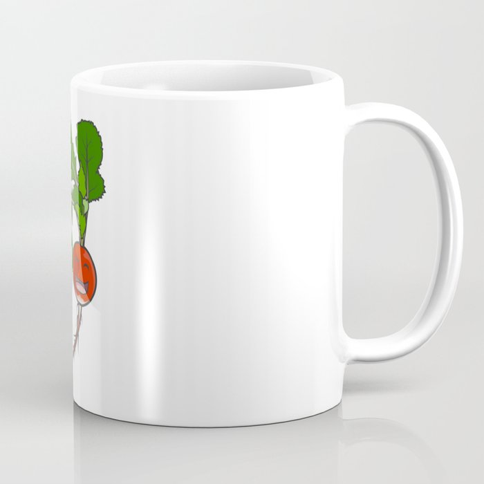 Happy Radish Coffee Mug