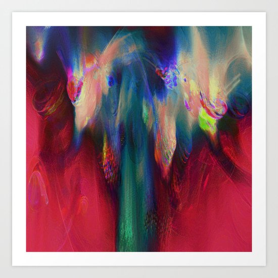 Veil-tree of the Fairy Garden 2 Art Print