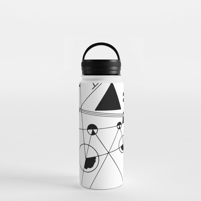 Kandinsky | Drawing for Point and Line to Plane, 1925 Artwork Reproduction Water Bottle