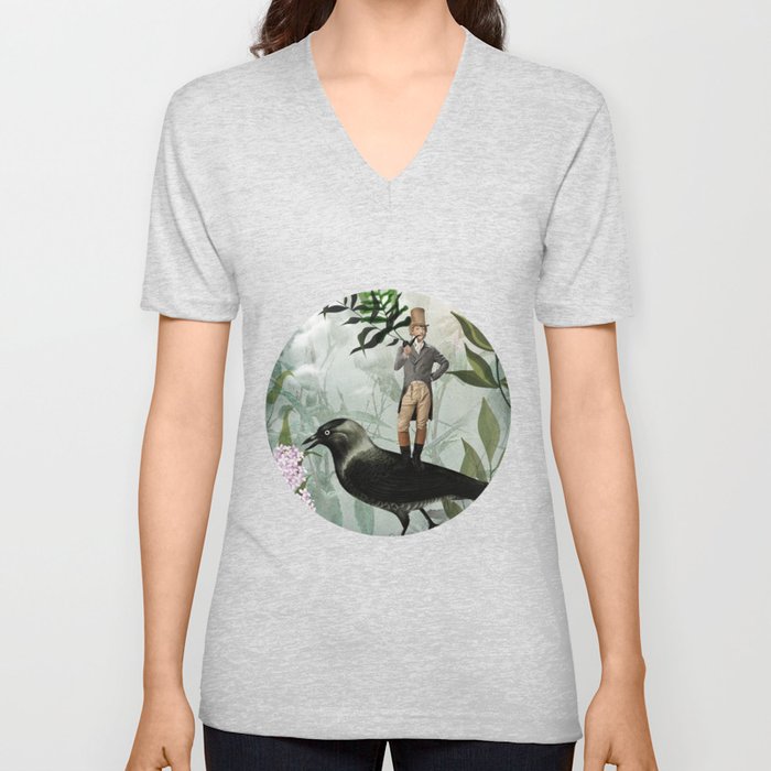 In the forest V Neck T Shirt