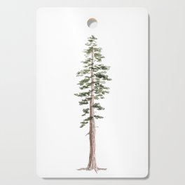 Coastal Redwood Watercolor Cutting Board