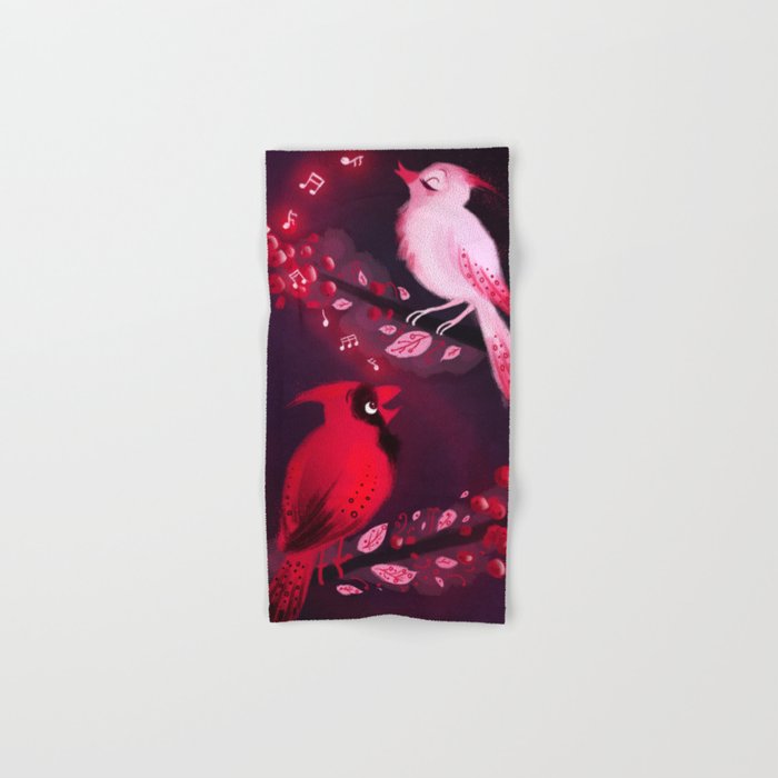 Cardinal Song Hand & Bath Towel