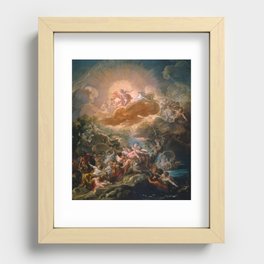 The Birth of the Sun and the Triumph of Bacchus - Corrado Giaquinto Recessed Framed Print
