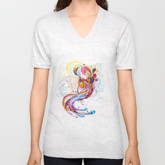 Phoenix Unisex V-Neck