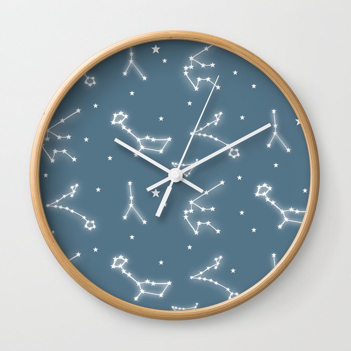 Ocean Constellations Wall Clock