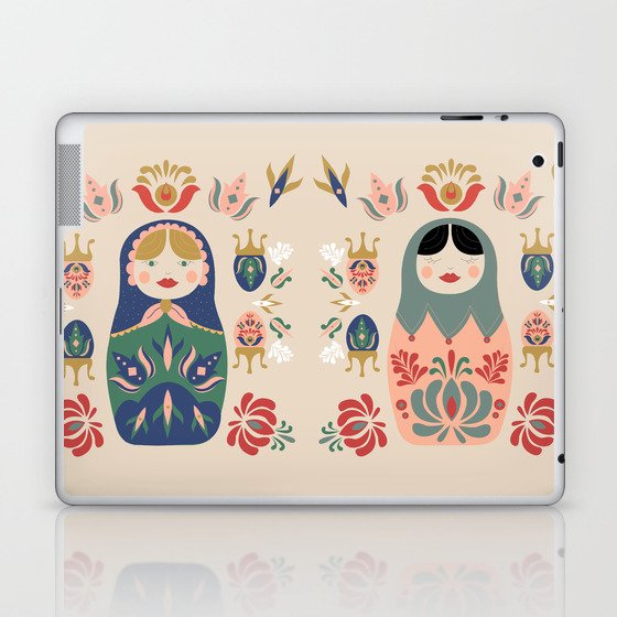 Matryoshka Dolls Laptop & iPad Skin