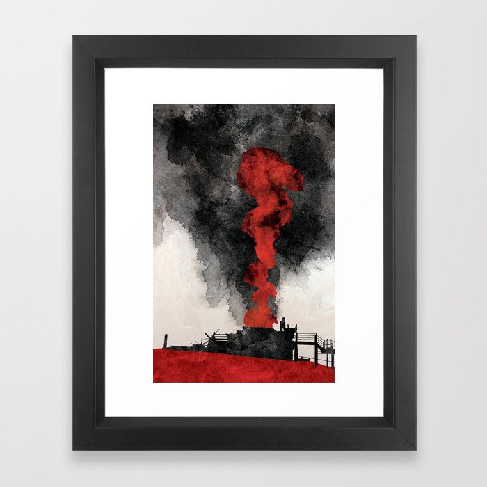 There Will Be Blood Movie Poster Framed Art Print