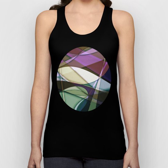 Abstract #368 Unisex Tank Top