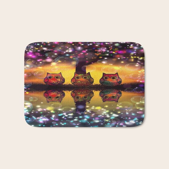 owl-110 Bath Mat