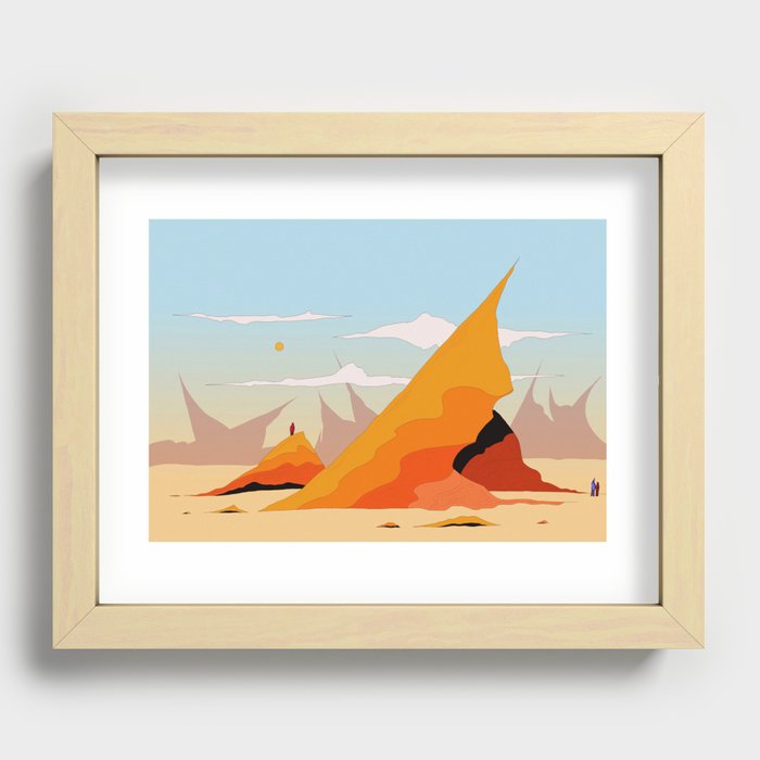 Stratosfear 03 Recessed Framed Print