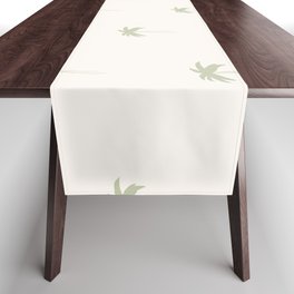 Cocotier | Soft green palm tree | Palm tree in French Table Runner