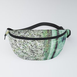 Green Lichen Abstract Fanny Pack