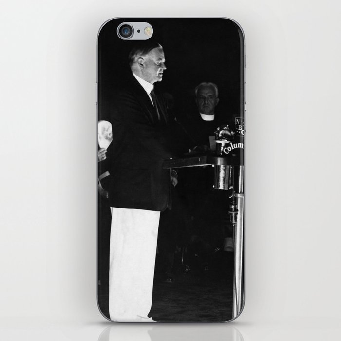 Herbert Hoover Accepting Republican Nomination - 1932 iPhone Skin