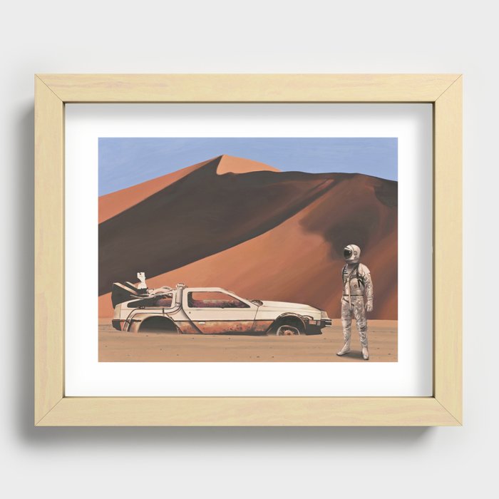 Forgotten Time Machine Recessed Framed Print