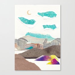 Mossy Rocks # 2 Canvas Print
