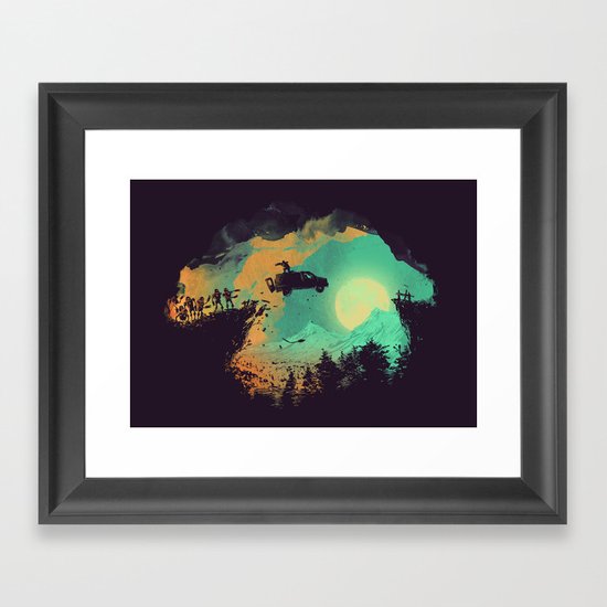 Leap of Faith Framed Art Print
