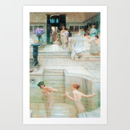 A Favourite Custom - Lawrence Alma-Tadema Art Print