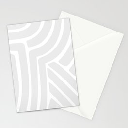 Abstract Stripes LXXXIX Stationery Card