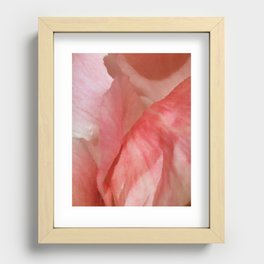 Waves of Pink - Peonies Recessed Framed Print