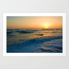 Ocean Sunset 5 Art Print