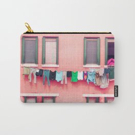 Laundry Venice Italy Travel Photography Carry-All Pouch