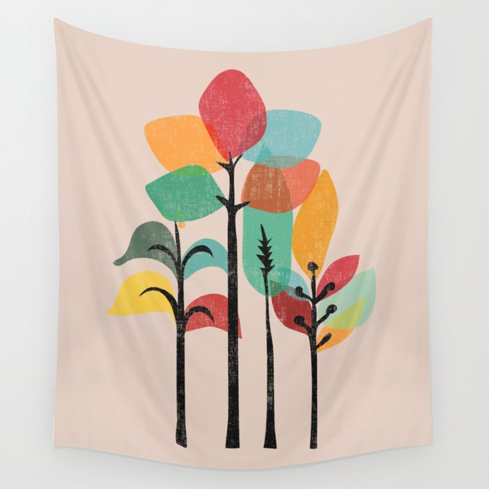 Tropical Groove Wall Tapestry